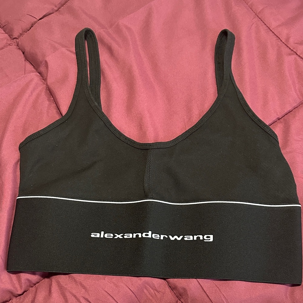 Alexander Wang Black and White Activewear Set